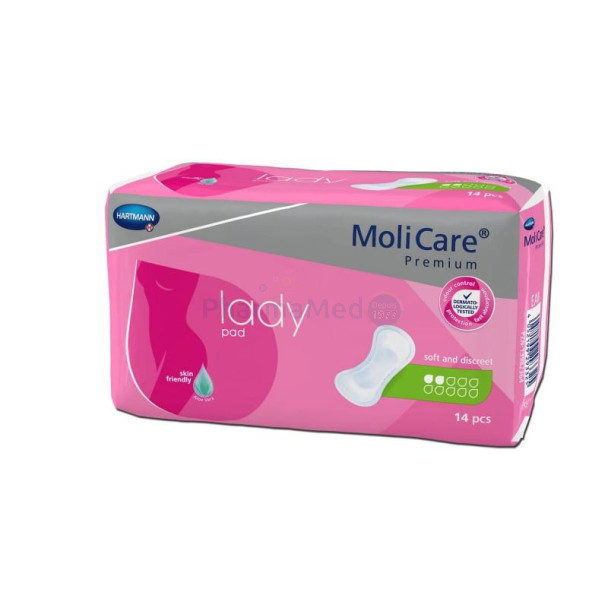 Molicare Premium Lady - MINI 2 gouttes - 14pc