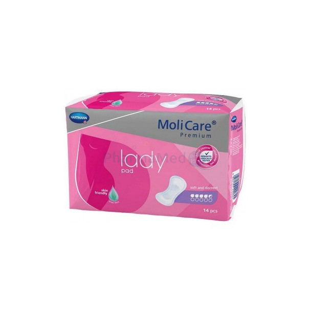 Molicare Premium Lady - MAXI 4,5 gouttes - 14pc