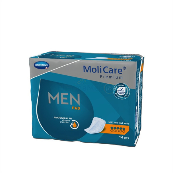 MOLICARE Premium Men pad - 5 gouttes - 14pc