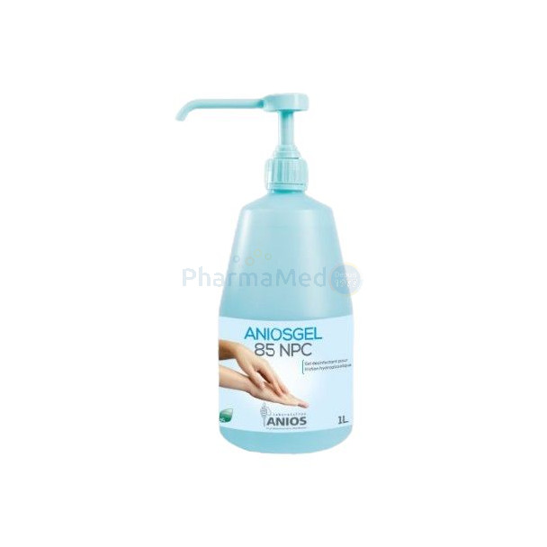 ANIOSGEL 85 NPC gel hydroalcoolique - 1000ml + pompe
