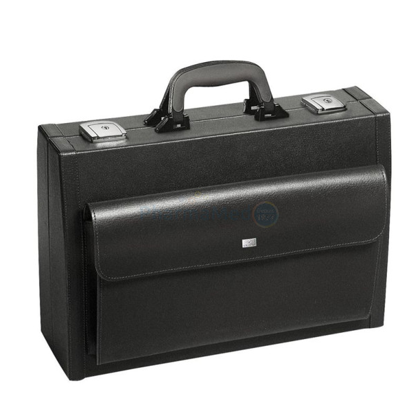 Mallette PICCOLA en cuir - noir - 1 pièce