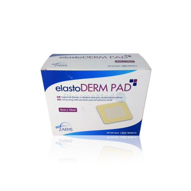 ELASTODERM PAD pansement ST ZARYS - 9x10cm - 50pc