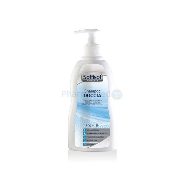 SOFFISOF Savon corps + cheveux +pompe - 500ml