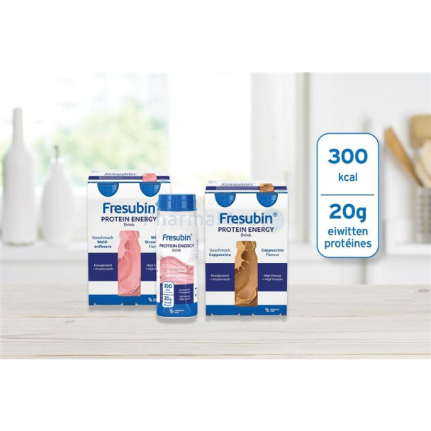 Fresubin Protein Energy Drink - Noisette - 4x200 ml - Noisette - 4x200ml
