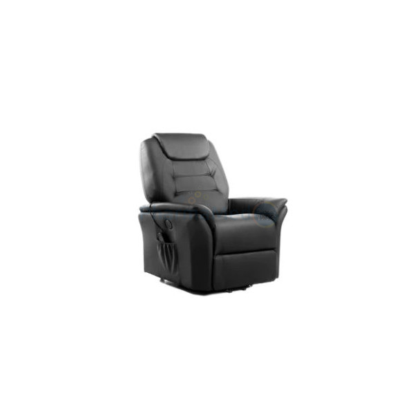 Fauteuil releveur massant/chauffant noir