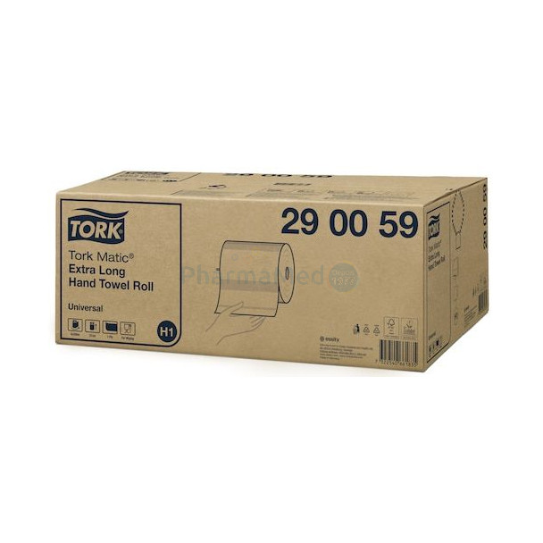 Essuie main papier TORK MATIC UNIVERSAL 21cmx280m - 1 rouleau