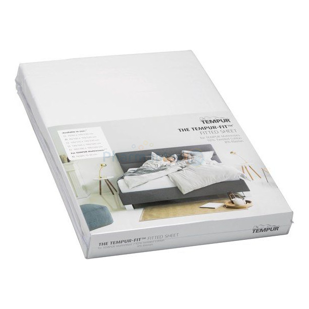 Drap housse stretch TEMPUR - 180-200x190-200x25 cm