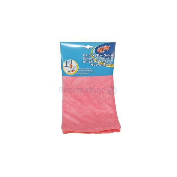 Torchon en microfibre rose 60x70cm 280gr - 5 pc