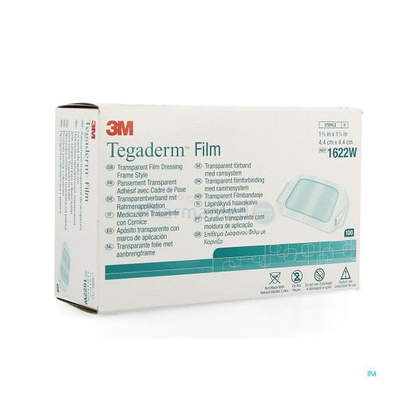 TEGADERM Film - 1622W -  4,4x4,4cm - 100 pc