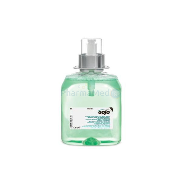 GOFO FMX Luxur savon mousse éco - mains/corps/cheveux - 3x1250ml