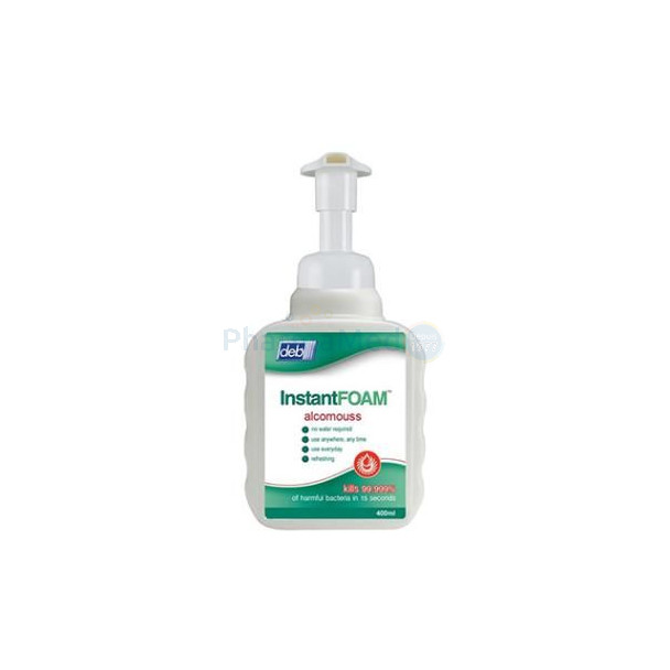 DEB INSTANT FOAM mousse désinfectante - 400 ml