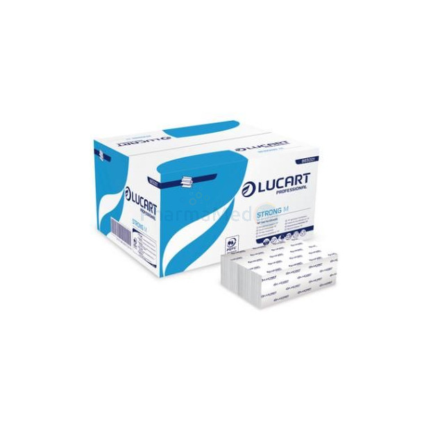 LUCART Ess. main bl 2 plis W Strong 22.5x32cm - 15x125f