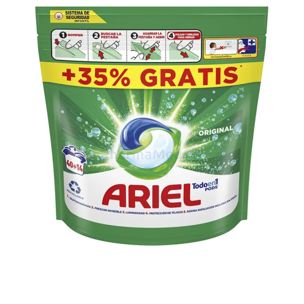 ARIEL PODS ALL IN 1 ORIGINAL - 54pc