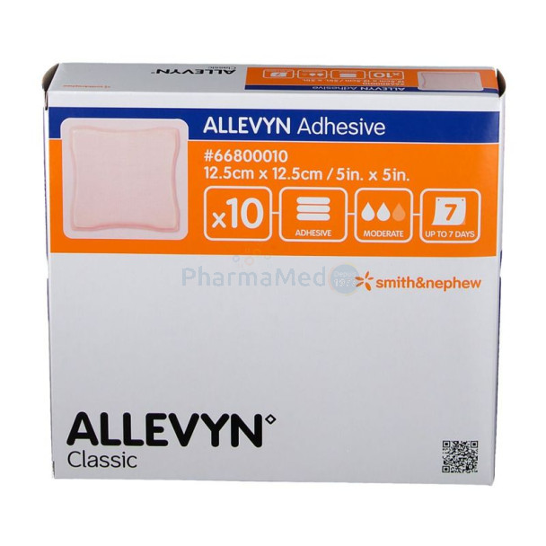 ALLEVYN ADHESIVE - 12.5x12.5cm - 10pc