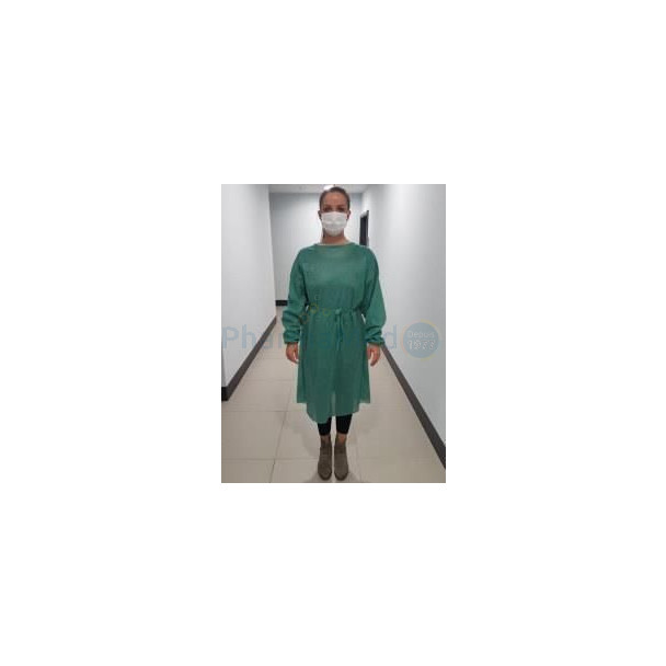 Blouse/tablier PP OEKO-TEX 50gr vert - 1pc