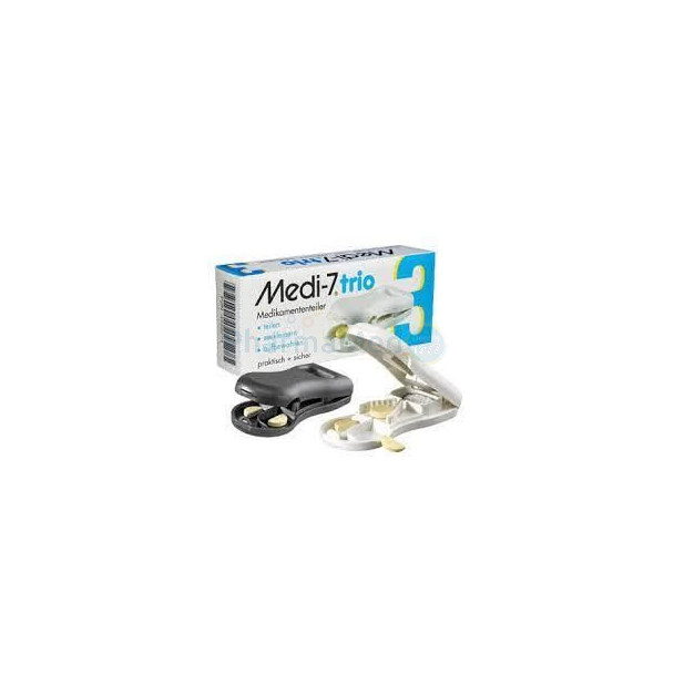 Broyeur + coupe pilule MEDI-7 TRIO - 1pc