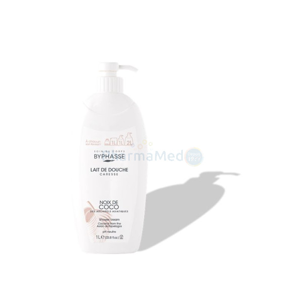 BYPHASSE Caresse lait de douche - Noix de coco 1L