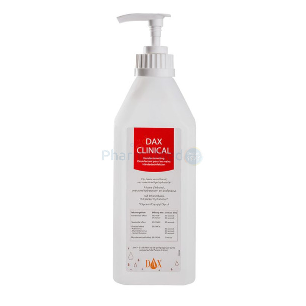 DAX dédinfectant pour mains + pompe- 600ml