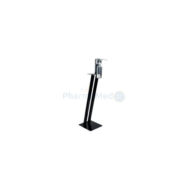 Support totem pour flacon pompe ALU