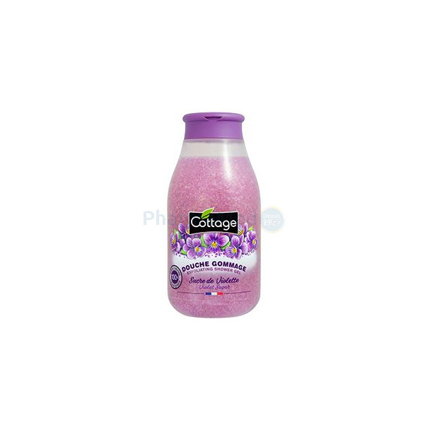 COTTAGE douche gommage Violette 250ml - 1pc