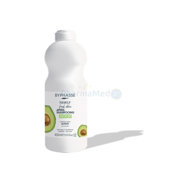 Après-shampoing Byphasse family fresh Avocat - 400ml