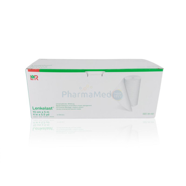 LENKELAST bande à allongement moyen - 10cmx5m - 10pc