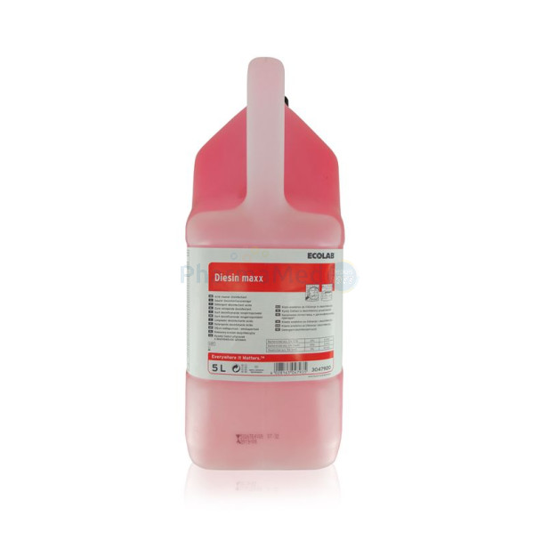 Détergent désinfectant -  ECOLAB DIESIN MAXX - 5L