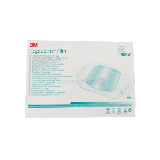 TEGADERM FILM - 1624W - 6x7cm - 100 pc