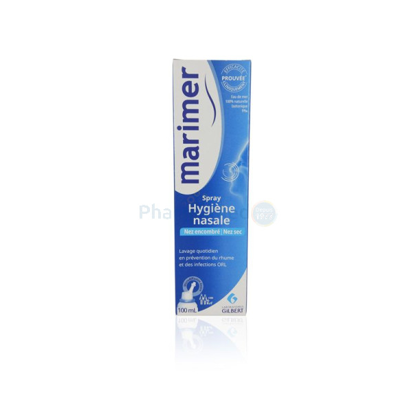 Spray eau de mer Hygiène nasale ISOTONIQUE - 100ml -