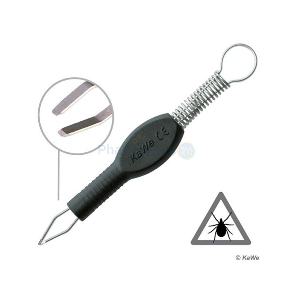 Pince à tiques 8,5 cm - 1pc