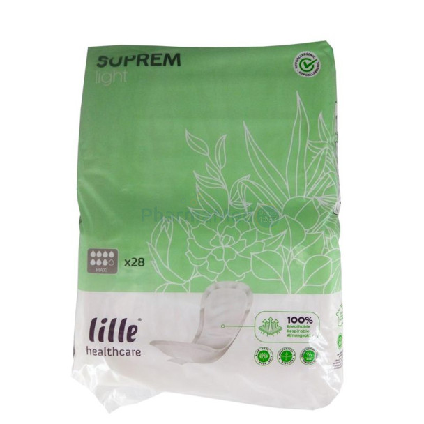 Couche anatomique Lille SUPREM light - MAXI 7 gouttes - 28pc