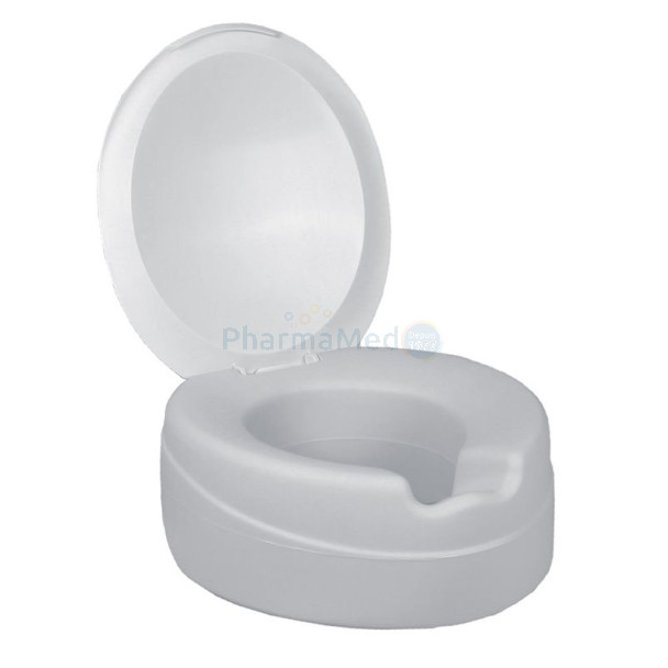 Réhausse wc souple mousse + couvercle - 1pc