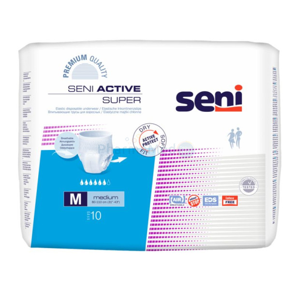 Seni Active Super Medium - Pants - 10pc