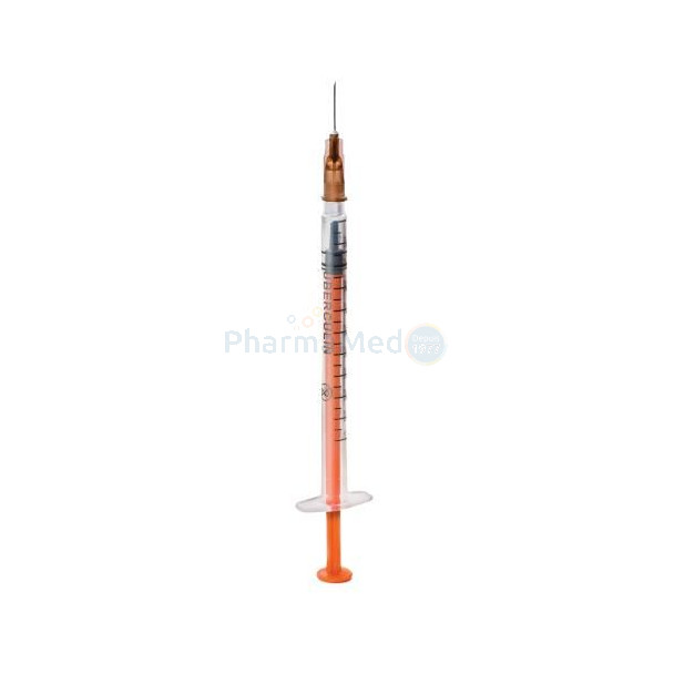 DICOTUBER Seringue Tuberculine 1ml 0,45x13mm - 100pc
