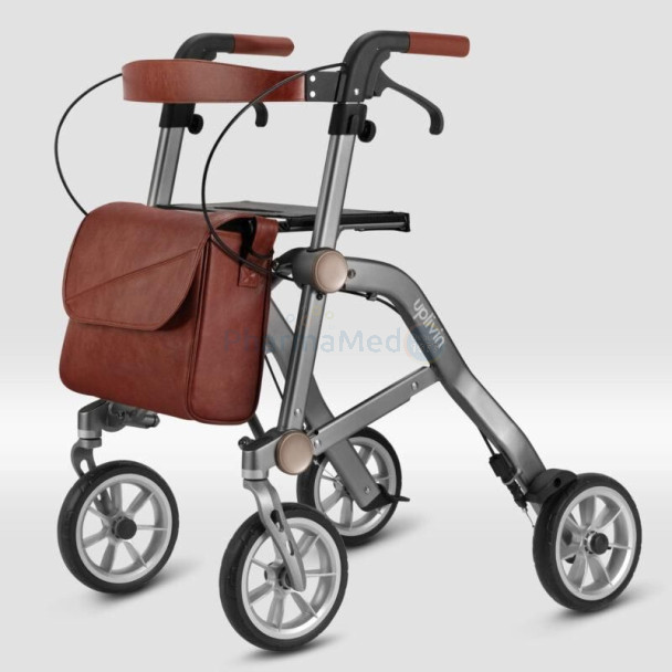 Rollator MOBIO TRIVE Gris 4 roues pliable