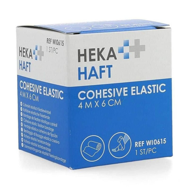 HEKA HAFT bandage adhésif - 6cm x 4m - 1pc