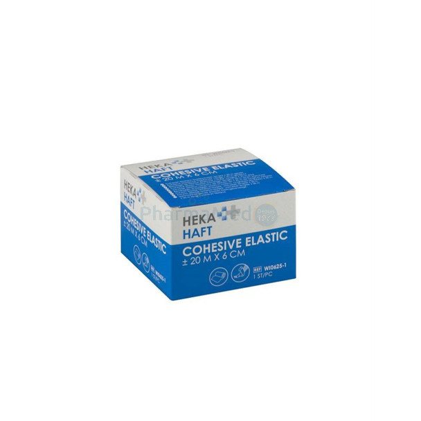 HEKA HAFT bandage adhésif - 6cm x 20m - 1pc