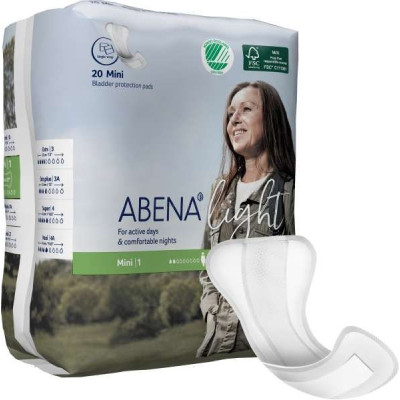 Couches anatomiques ABENA Light Mini 1 (20p)