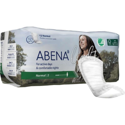 Couches anatomiques ABENA Light Normal 2/12pc