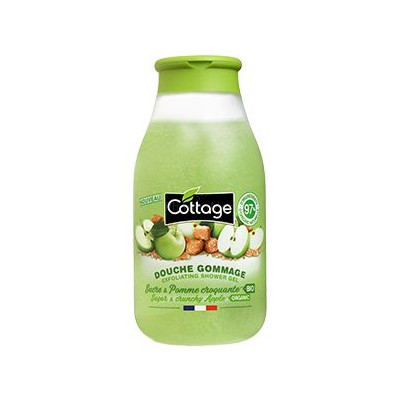 COTTAGE douche gommage Sucre & Pomme 250ml - 1pc