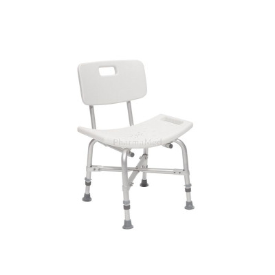 MOBIAK Chaise de douche robuste avec dossier