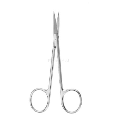 Ciseaux chirurgicaux IRIS droits pointu 9cm - 1pc
