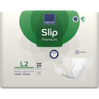 ABENA SLIP Premium change complet - L2 - 3100ml/7G - 22pc
