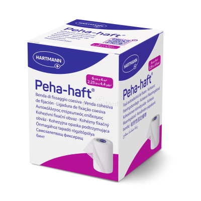 PEHA HAFT bande élastique cohésive 4mx6cm  - 1pc