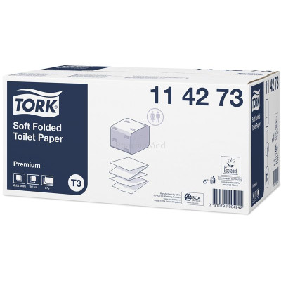 Papier toilette TORK Premium bulk T3 - 2plis - 11x9.5cm - 30x252pc