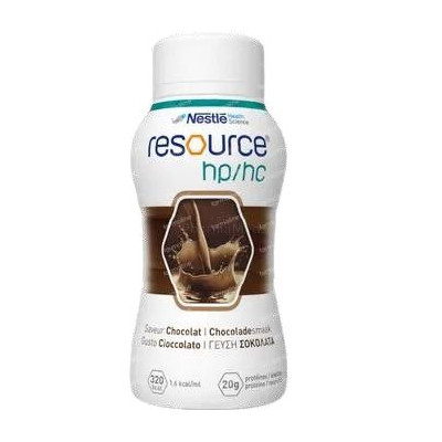 Nestlé RESOURCE HP/HC - Boisson hyperprotéinée - Chocolat -  4x200ml