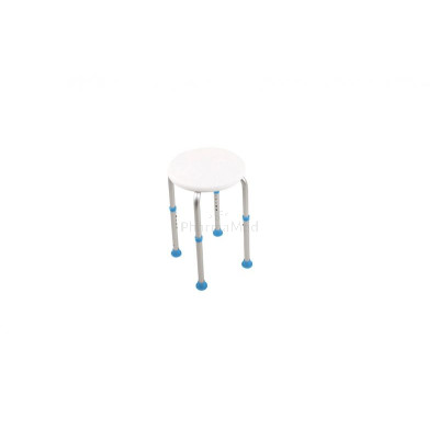 Tabouret de douche alu réglable ht 38 à 55cm
