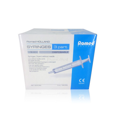 Seringues ROMED 3ml - 100pc