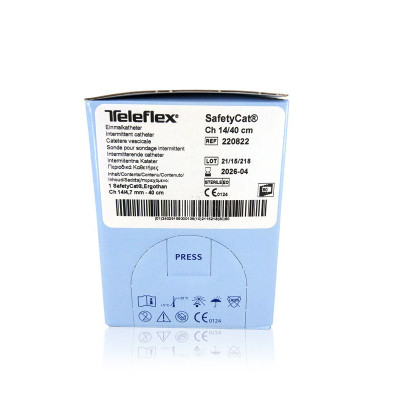 Sonde NELATON man SAFETYCATH CH14 40cm  (1st)