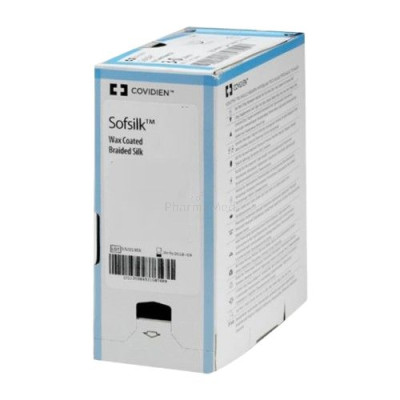 SOFSILK 2/0 BLK 75cm C13 SS-655 .....(36fils)